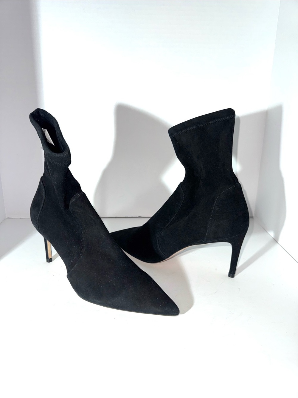 Stuart Weitzman Stuart 85 Stretch Suede Boots